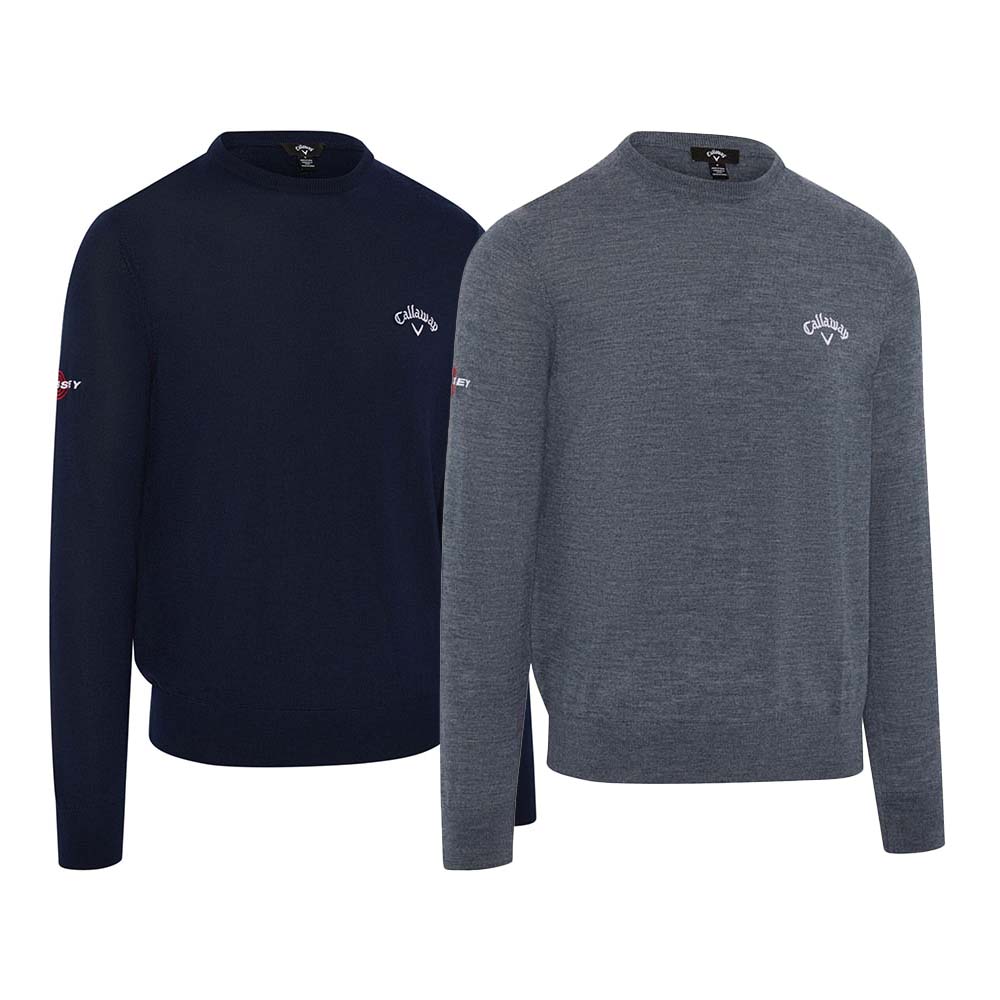Callaway M Crew Neck Merino Mix Sweater 0