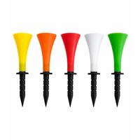Durable Plastic Tees 5-pak
