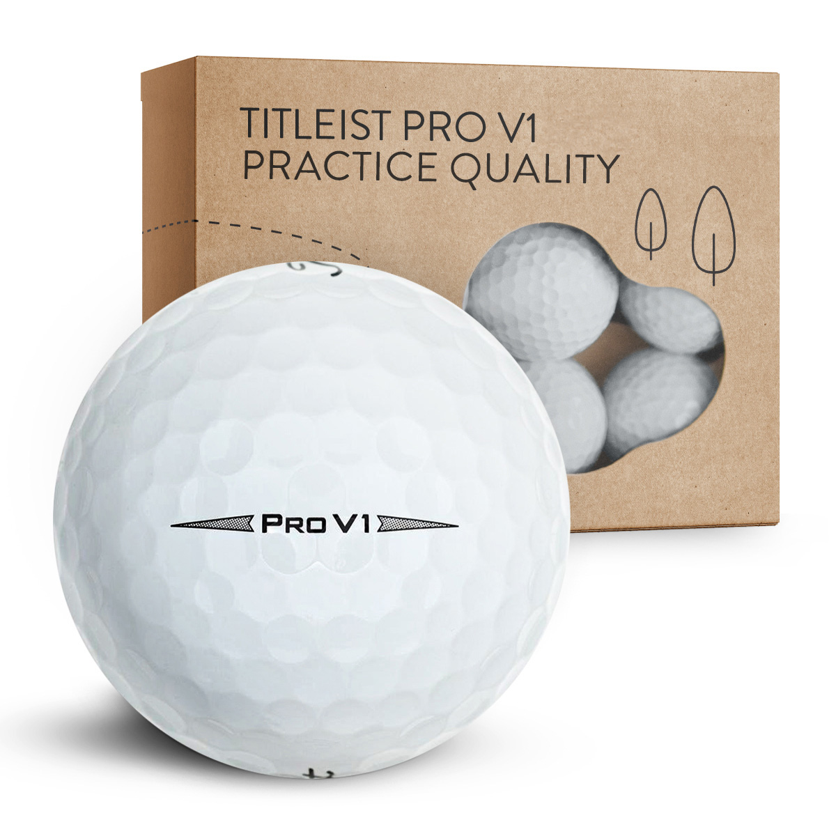Titleist Pro V1 Practice Quality 12-pak